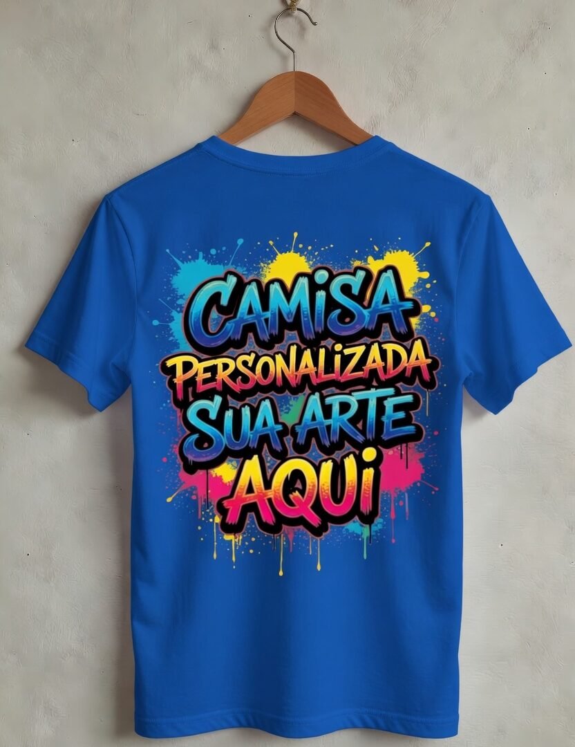 Camisa Personalizada Colorida