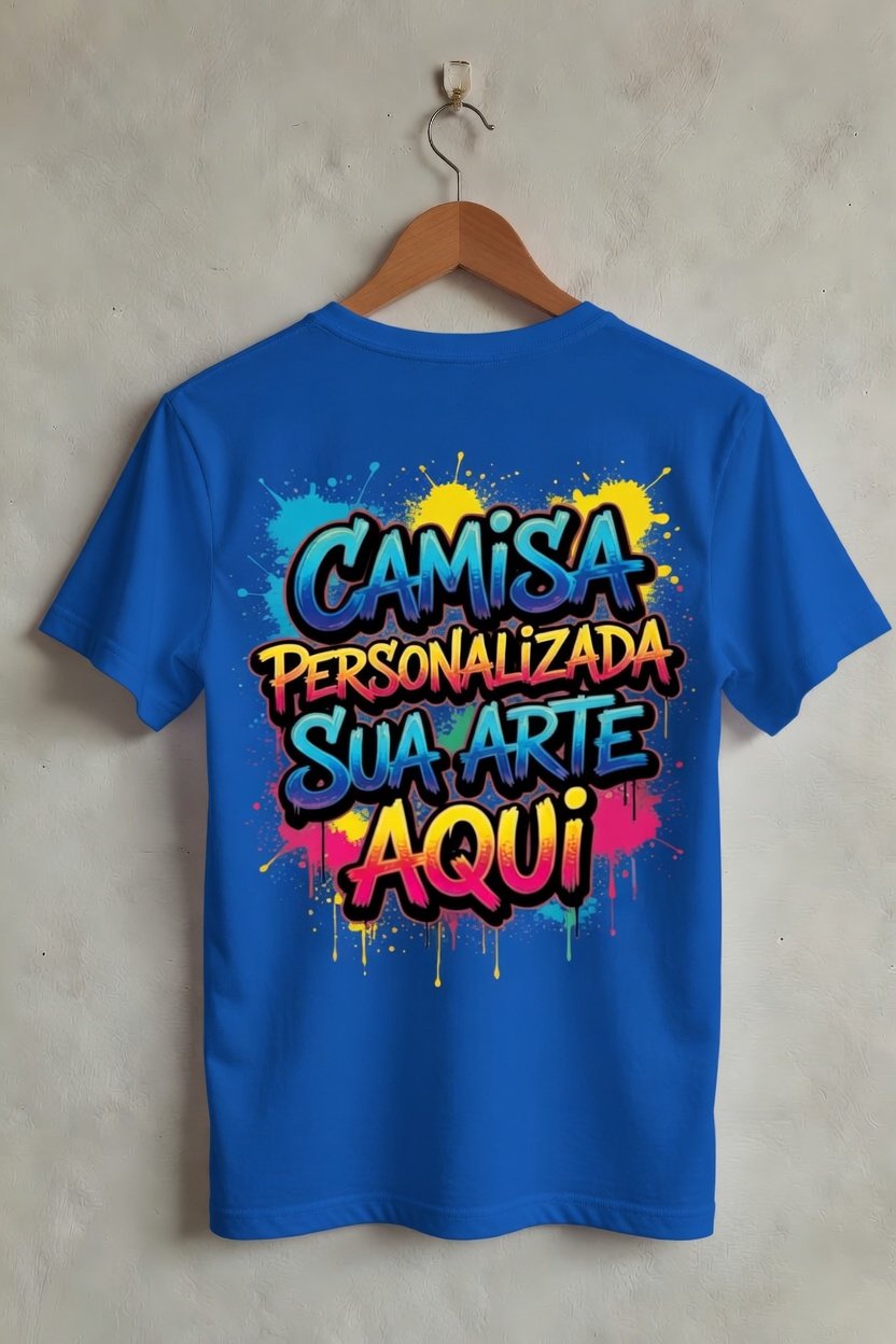 Camisa Personalizada Colorida