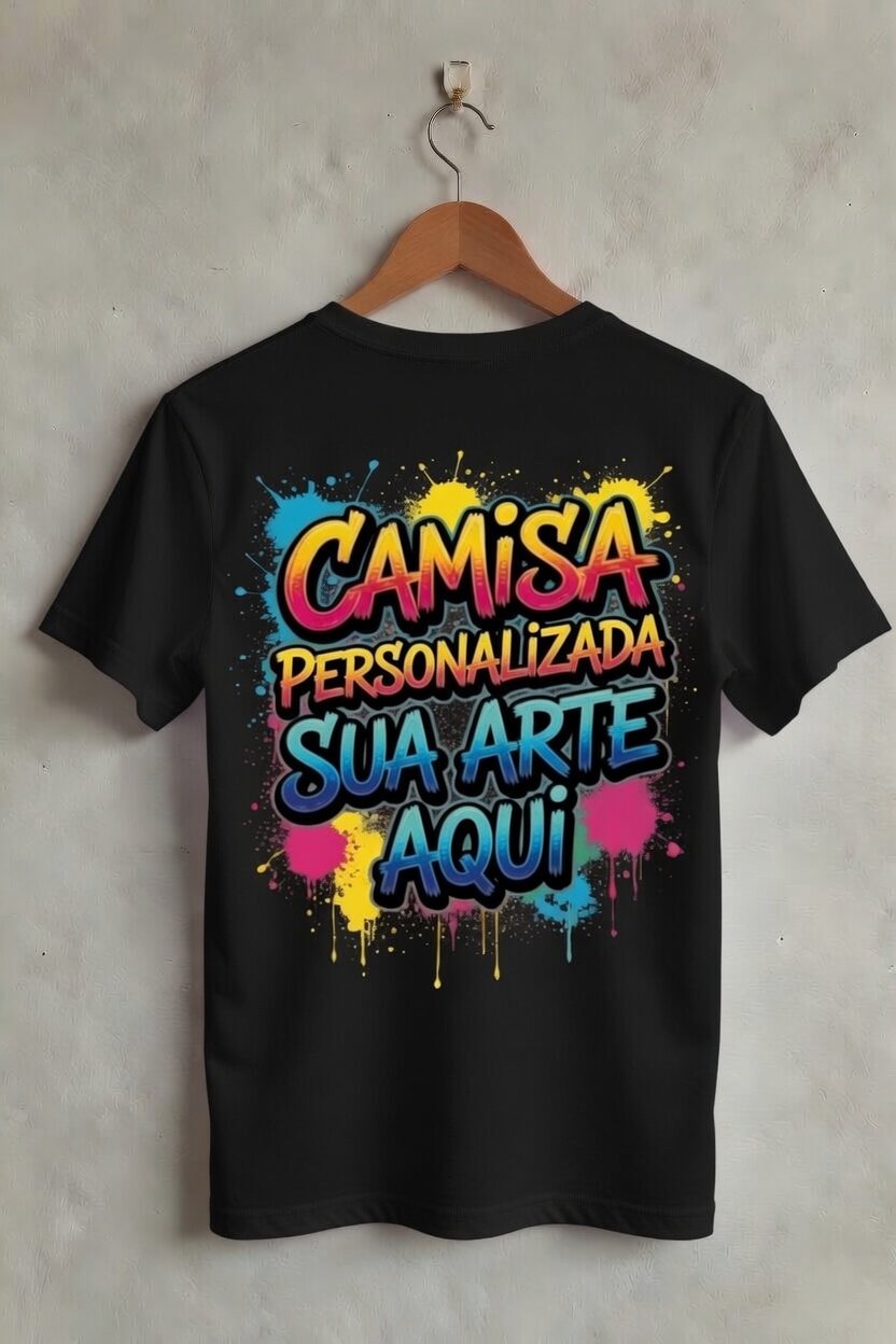 Camisa Personalizada Colorida