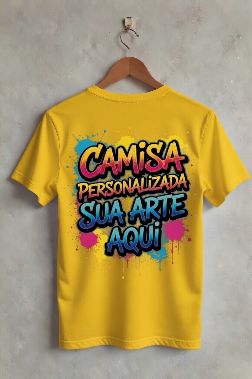 Camisa Personalizada Colorida