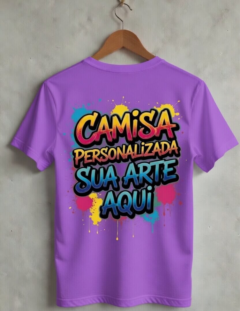 Camisa Personalizada Colorida