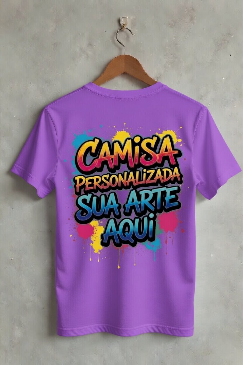 Camisa Personalizada Colorida