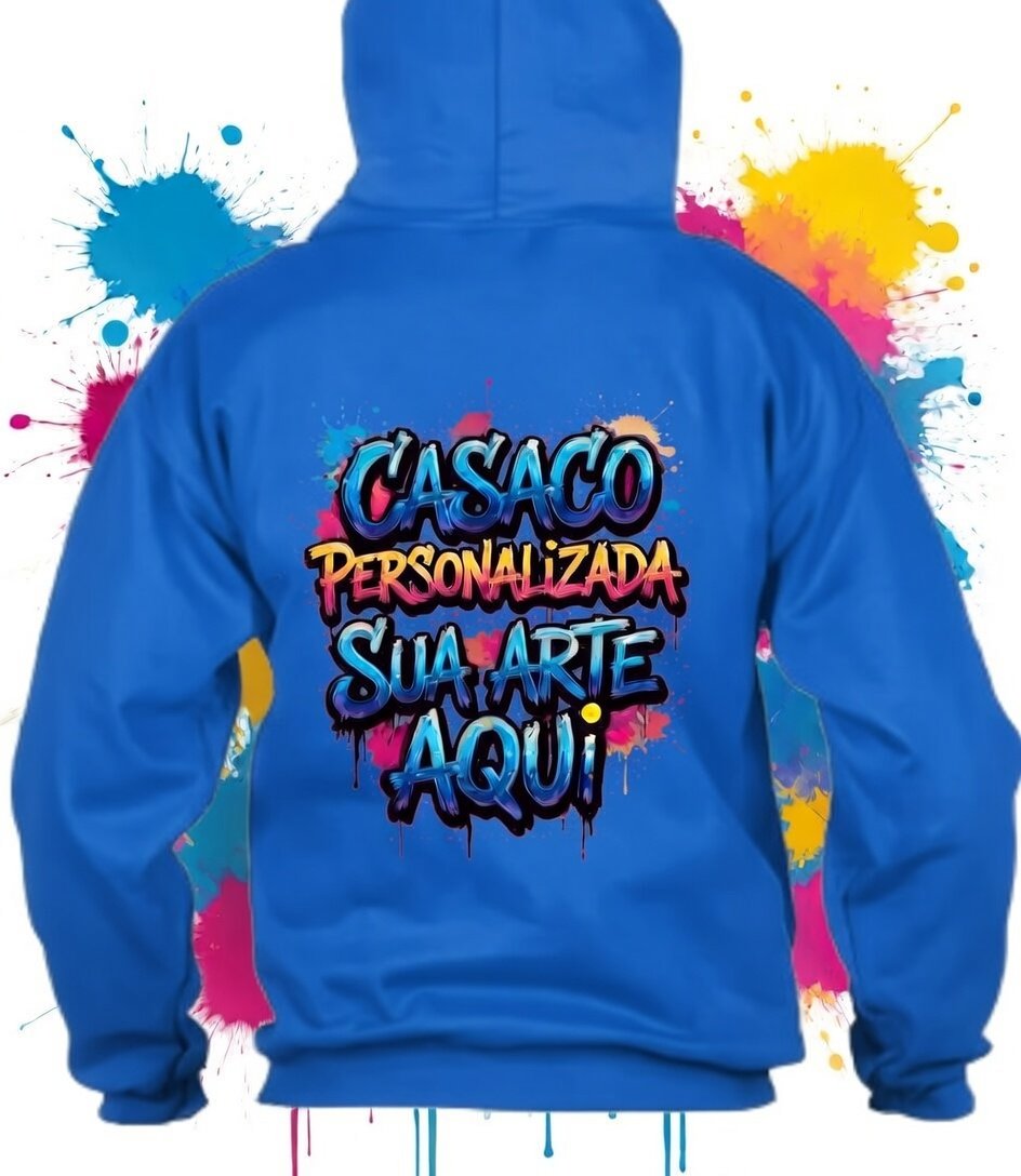 Casaco com Capuz Personalizado
