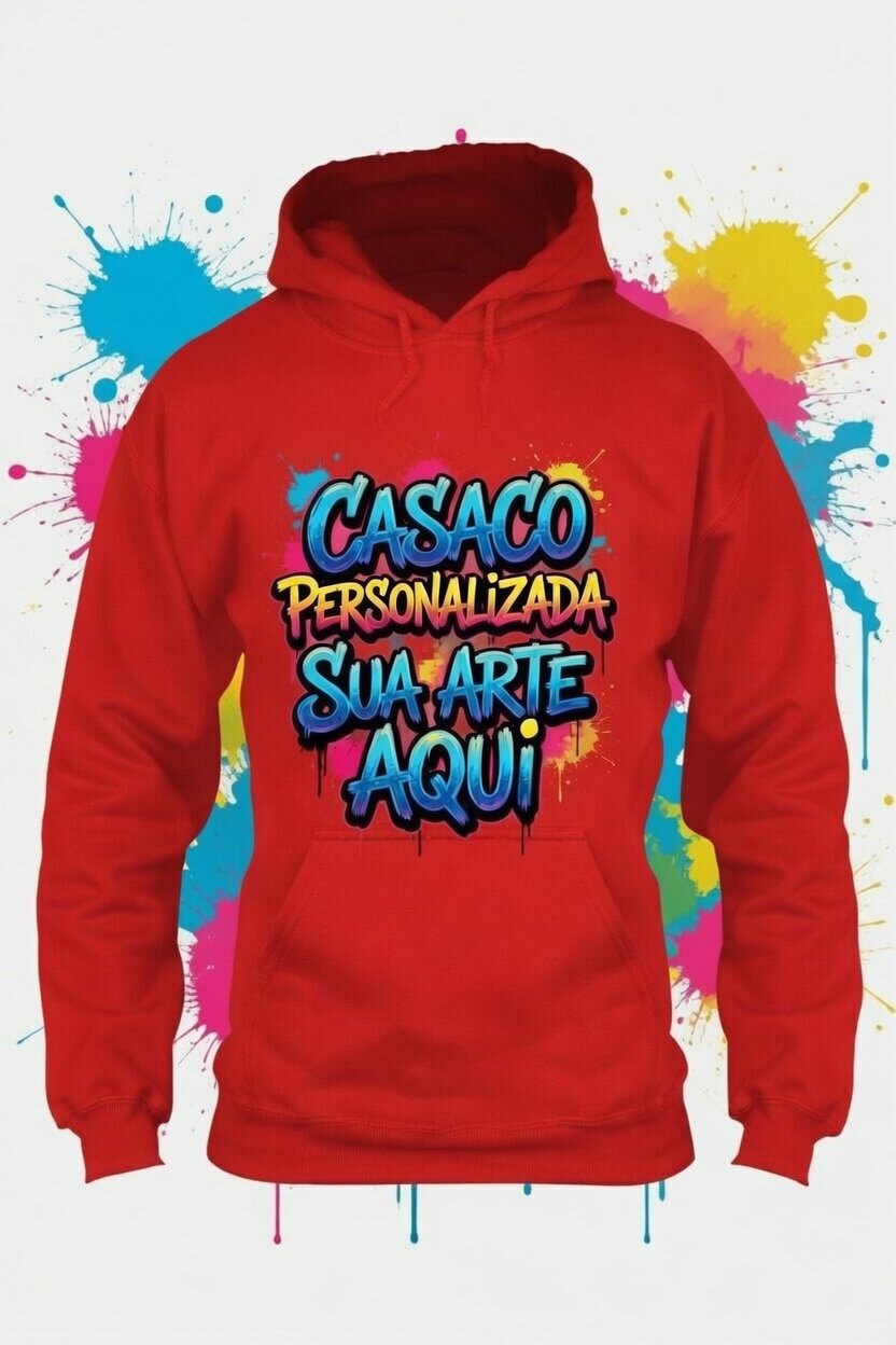 Casaco com Capuz Personalizado