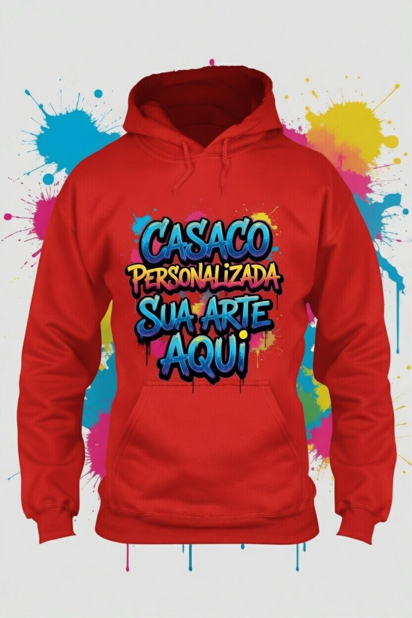 Casaco com Capuz Personalizado