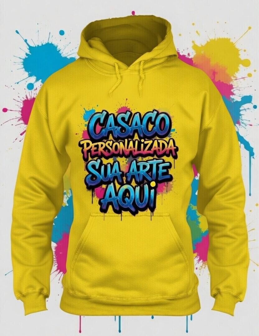 Casaco com Capuz Personalizado