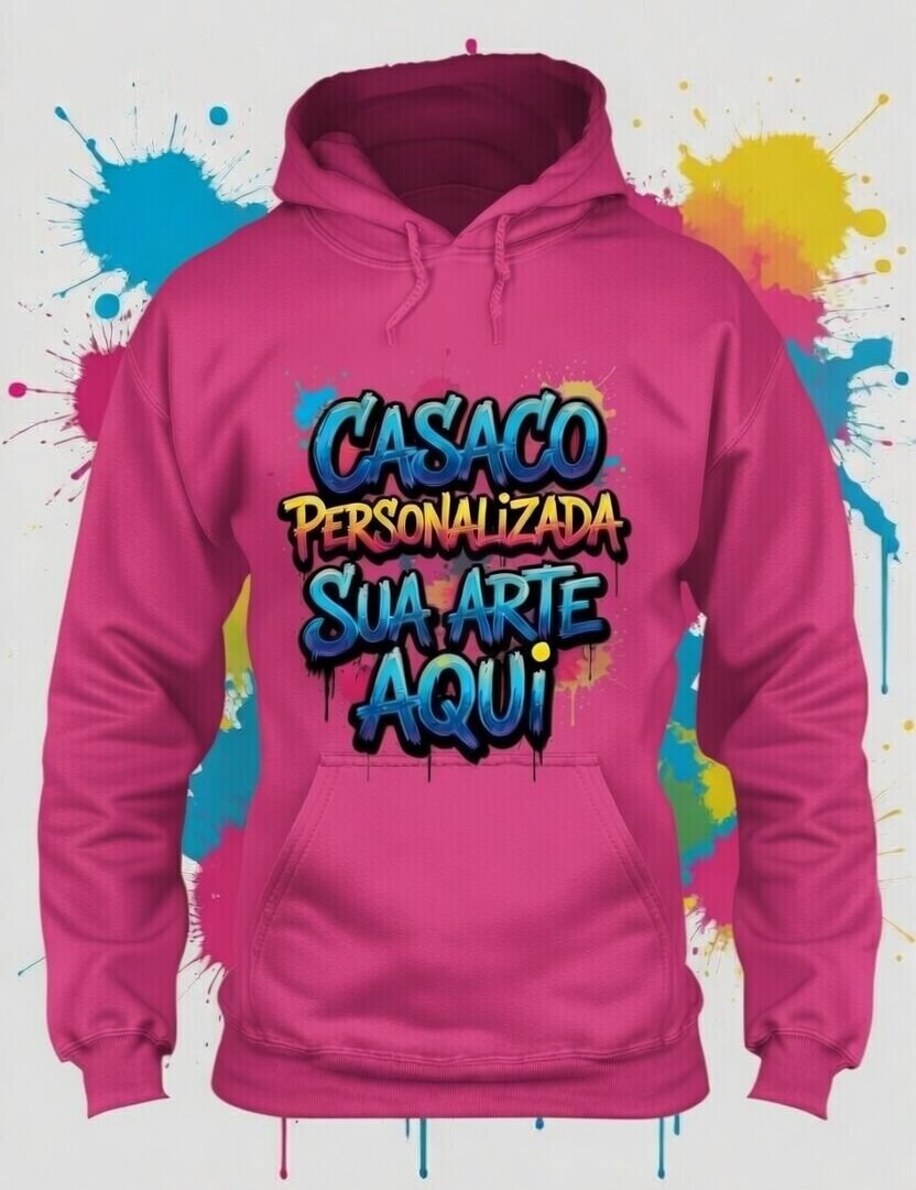 Casaco com Capuz Personalizado