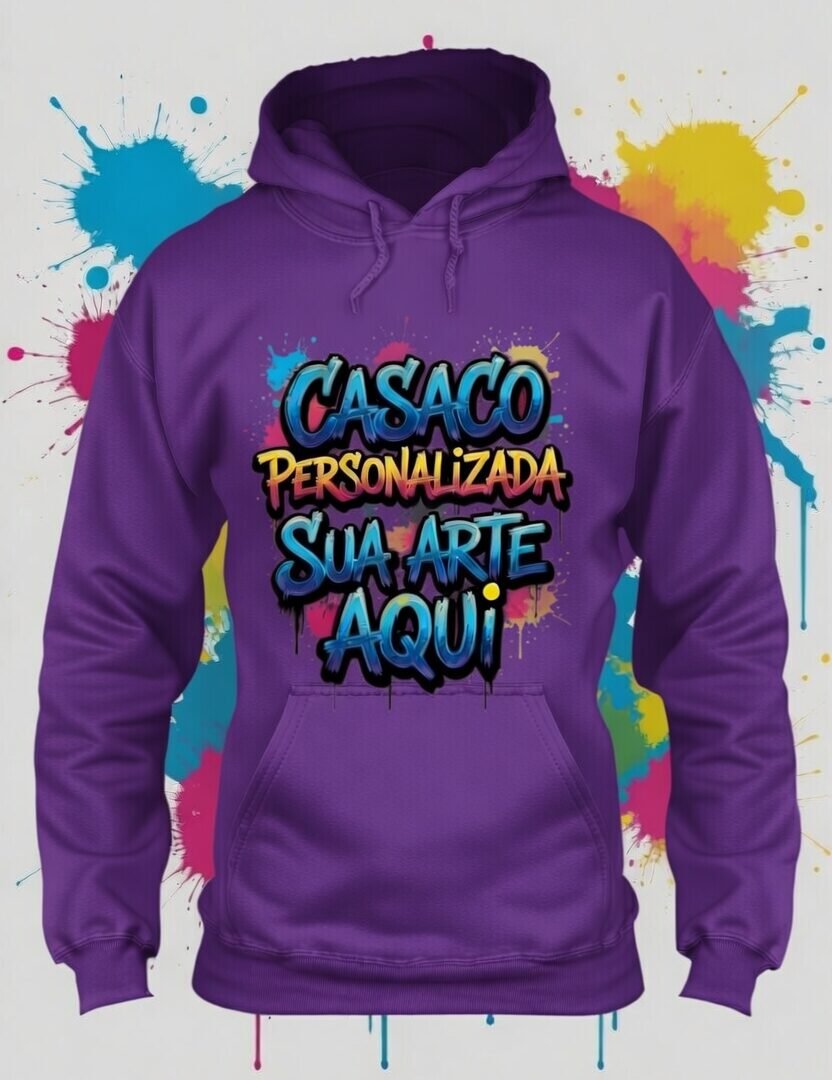 Casaco com Capuz Personalizado
