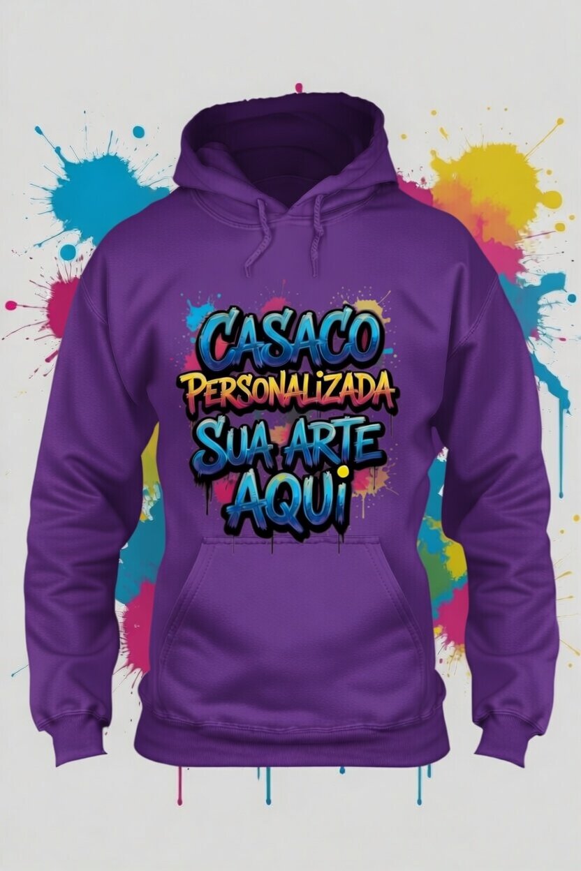 Casaco com Capuz Personalizado