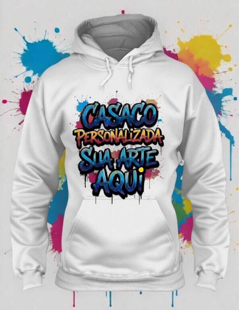 Casaco com Capuz Personalizado
