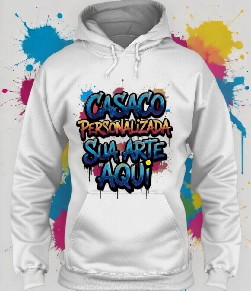 Casaco com Capuz Personalizado