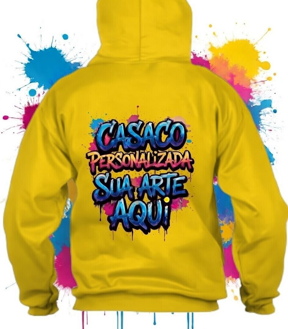 Casaco com Capuz Personalizado