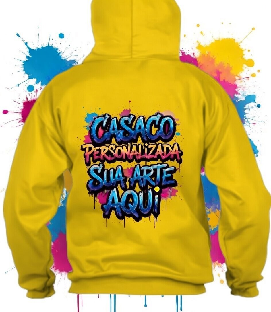 Casaco com Capuz Personalizado