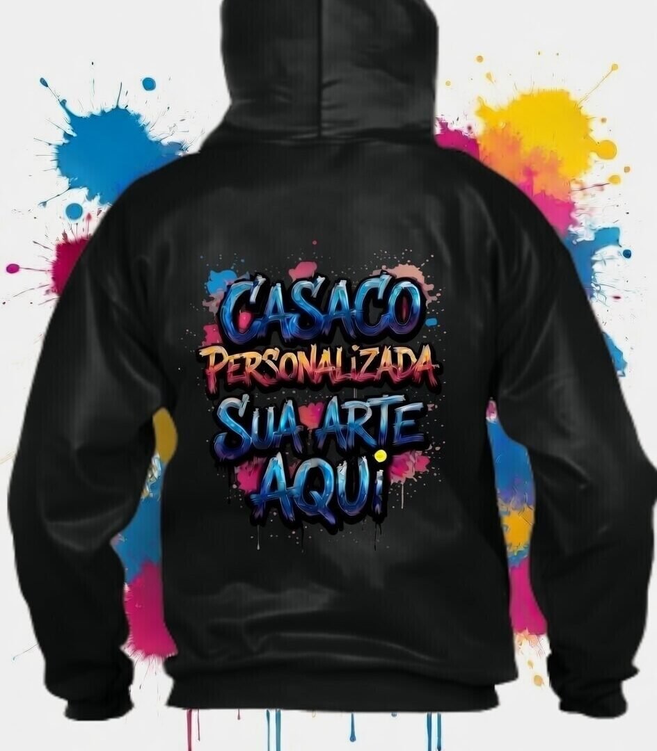 Casaco com Capuz Personalizado