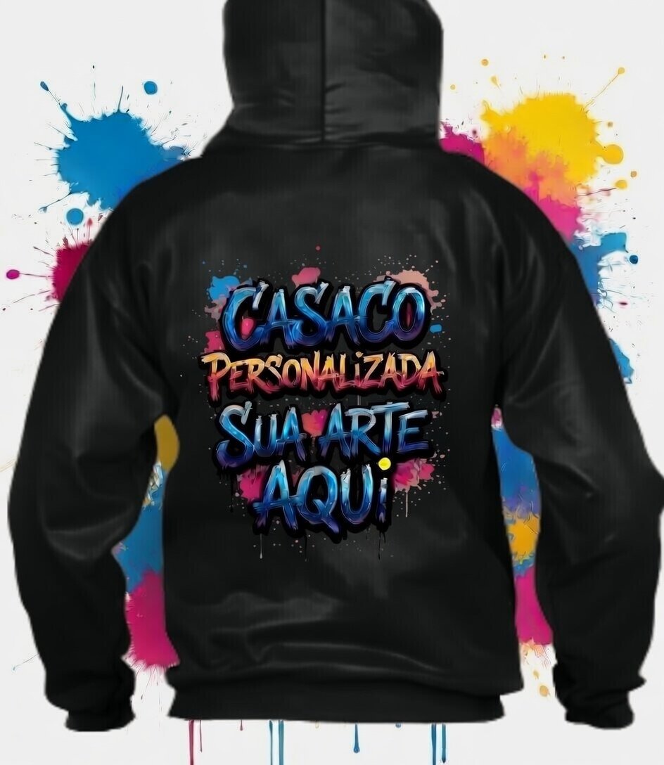 Casaco com Capuz Personalizado