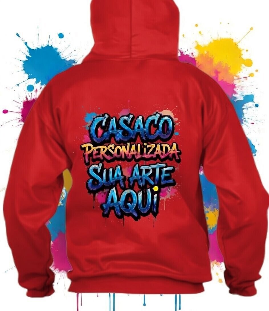 Casaco com Capuz Personalizado