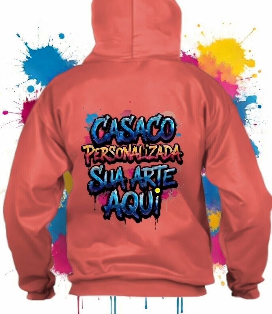 Casaco com Capuz Personalizado