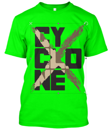 CAMISA RETRO PERSONALIZADA CICLONE
