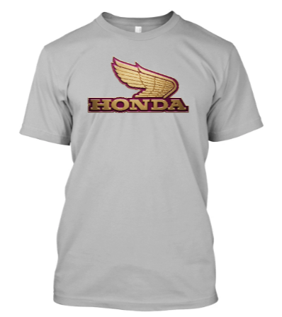 CAMISA RETRO PERSONALIZADA HONDA