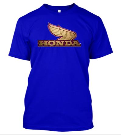 CAMISA RETRO PERSONALIZADA HONDA