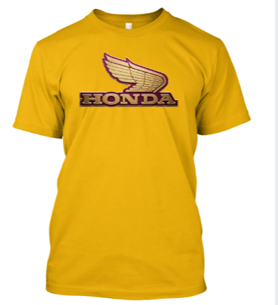 CAMISA RETRO PERSONALIZADA HONDA