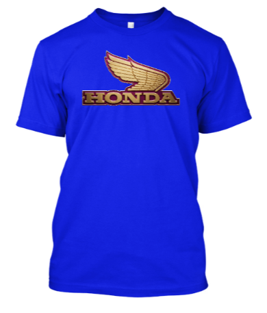 CAMISA RETRO PERSONALIZADA HONDA