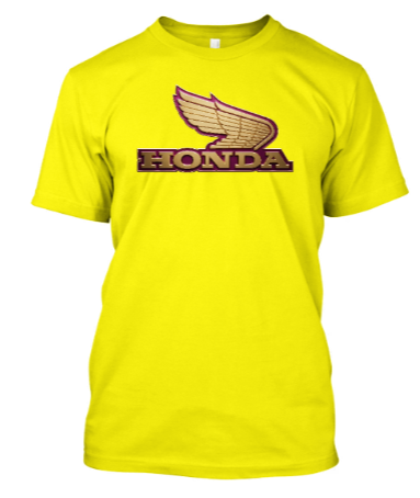 CAMISA RETRO PERSONALIZADA HONDA