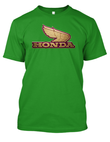 CAMISA RETRO PERSONALIZADA HONDA