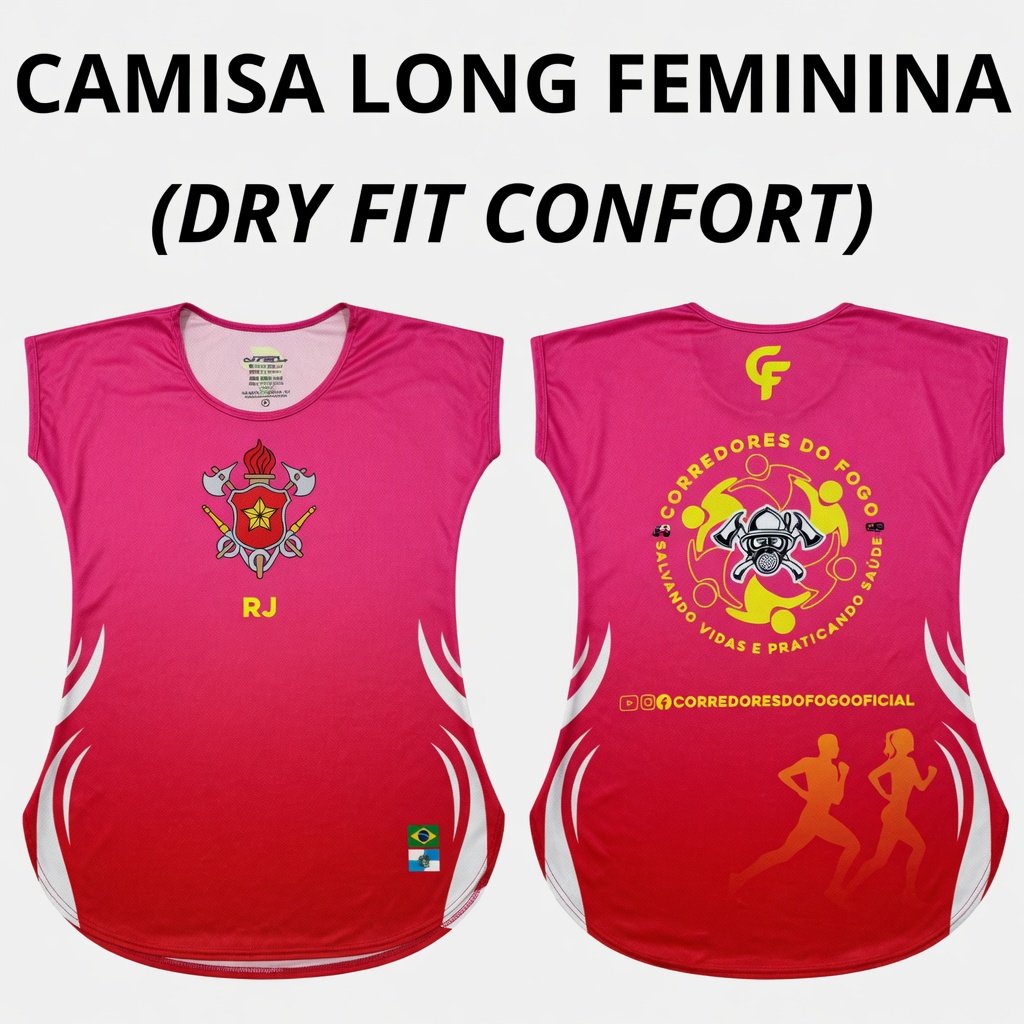 CAMISA LONG FEMININA