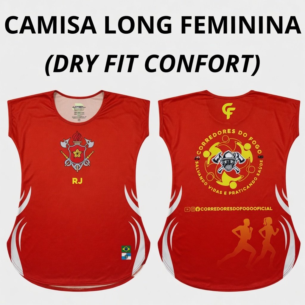 CAMISA LONG FEMININA