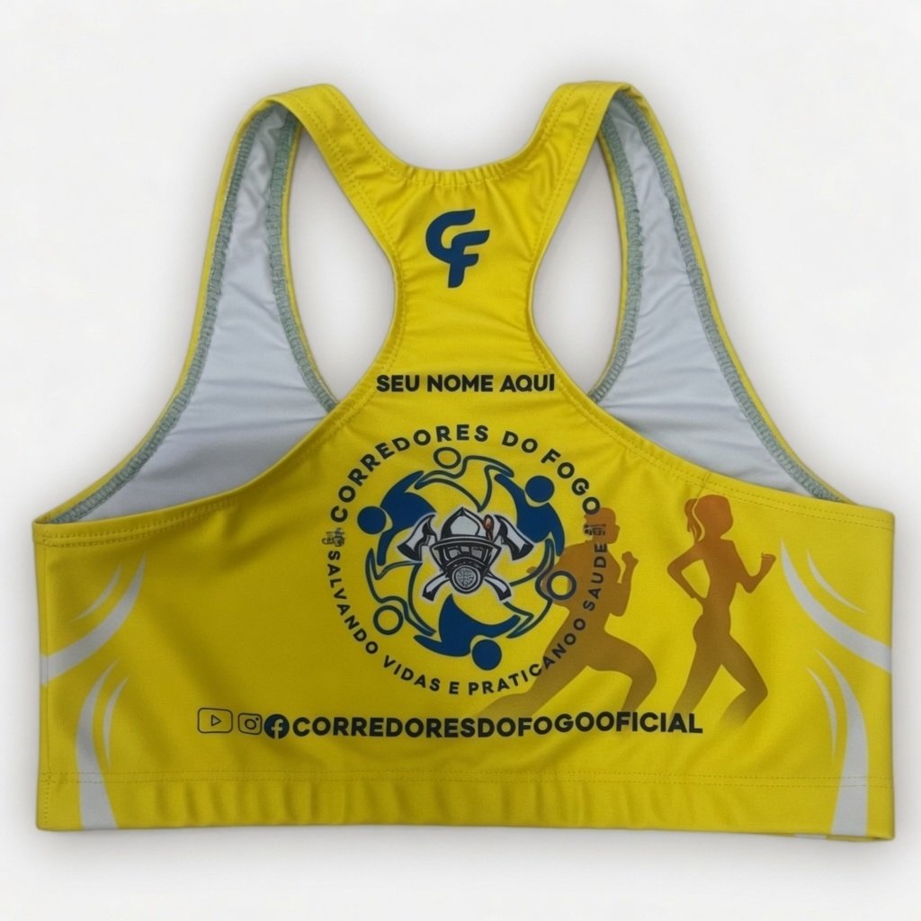 TOP AMARELO TOP NADADOR SUPLEX POWER