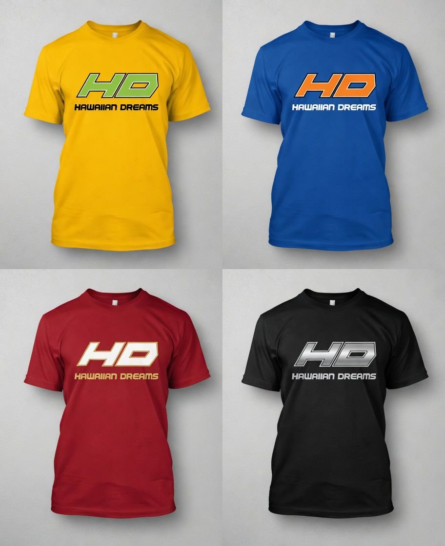 CAMISA RETRO PERSONALIZADA HD HAWAIIAN DREAMS