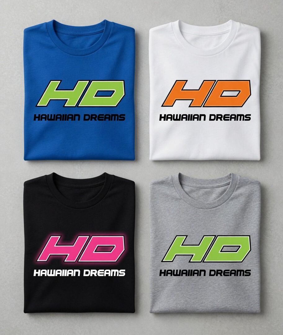 CAMISA RETRO PERSONALIZADA HD HAWAIIAN DREAMS