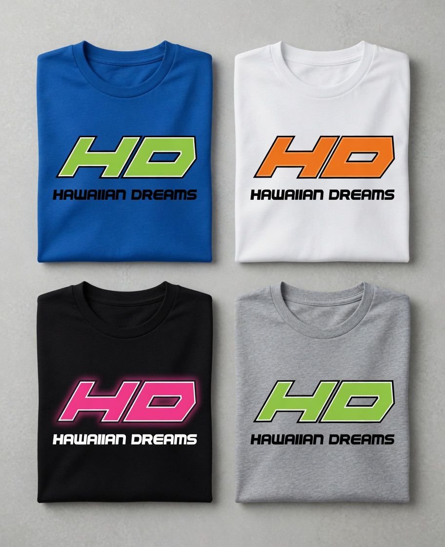 CAMISA RETRO PERSONALIZADA HD HAWAIIAN DREAMS
