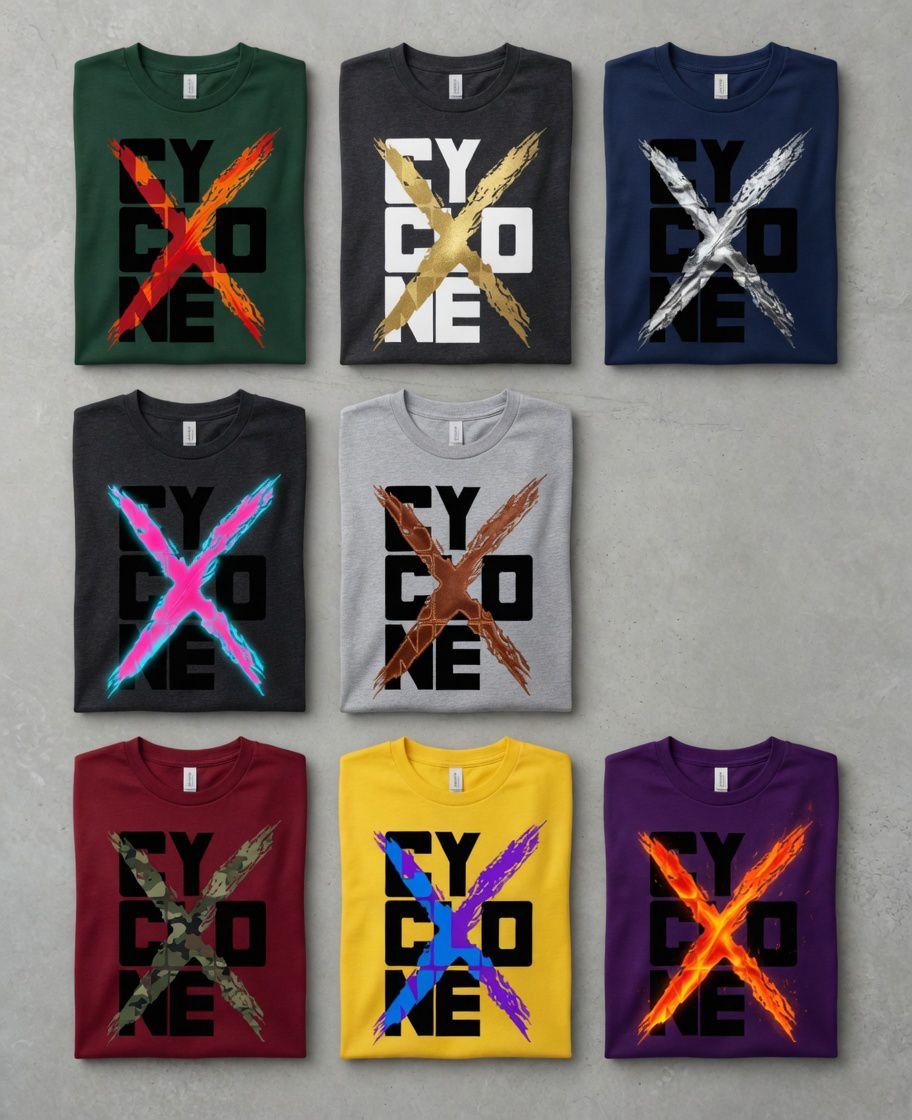 CAMISA RETRO PERSONALIZADA CICLONE